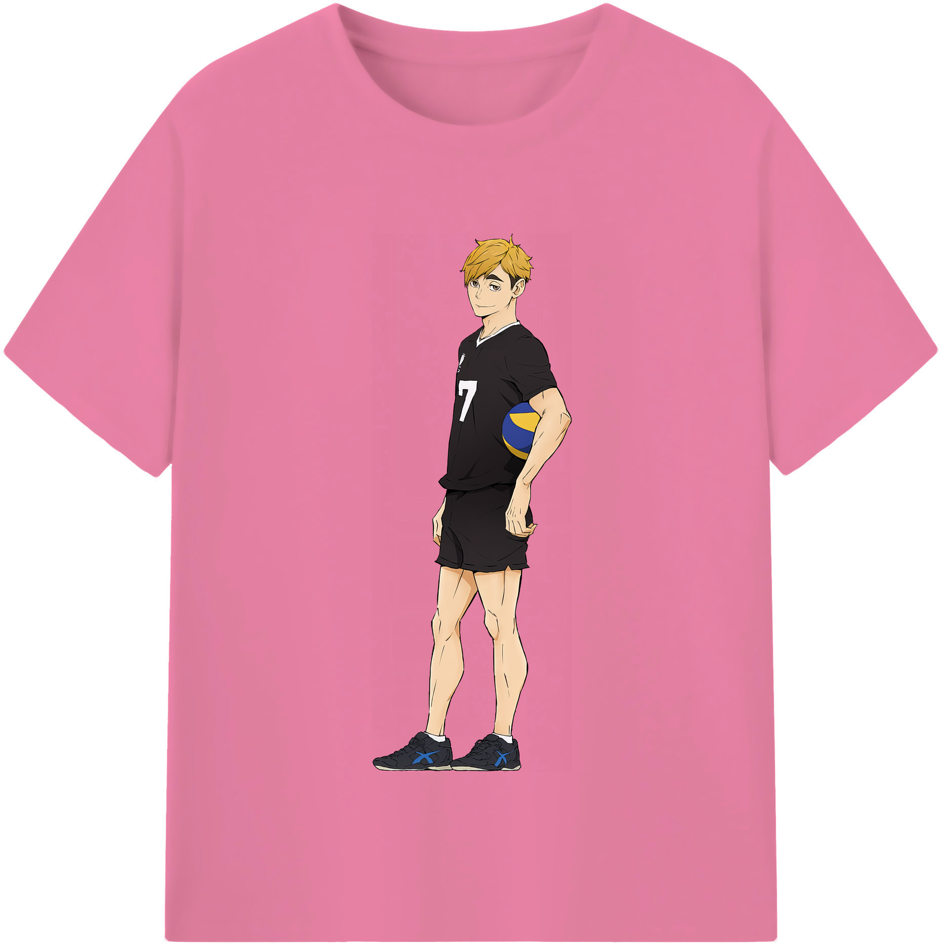 （画像用） ハイキュー!! Haikyu!! 綿100％半袖Tシャツ（フロントプリント）